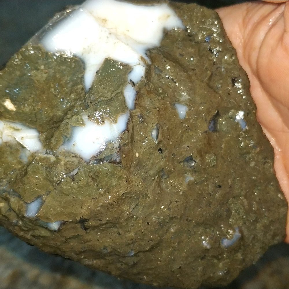 Bahan Batu Black Opal Kalimaya Bledug Boulder MAJA BANTEN Bakat Jarong Termurah