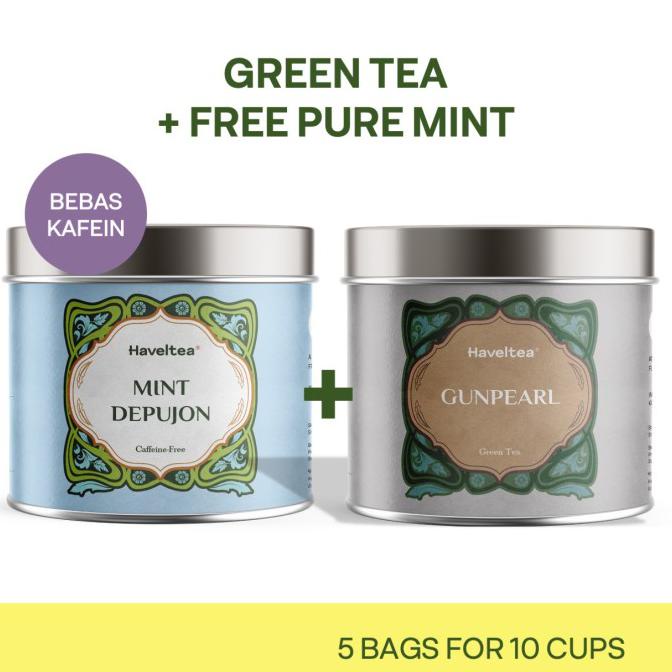 

[[BISA COD]] MINT DEPUJON | Mini Tin | Haveltea | Teh Mint | Peppermint Tea - Loose Leaf 5g BERMUTU