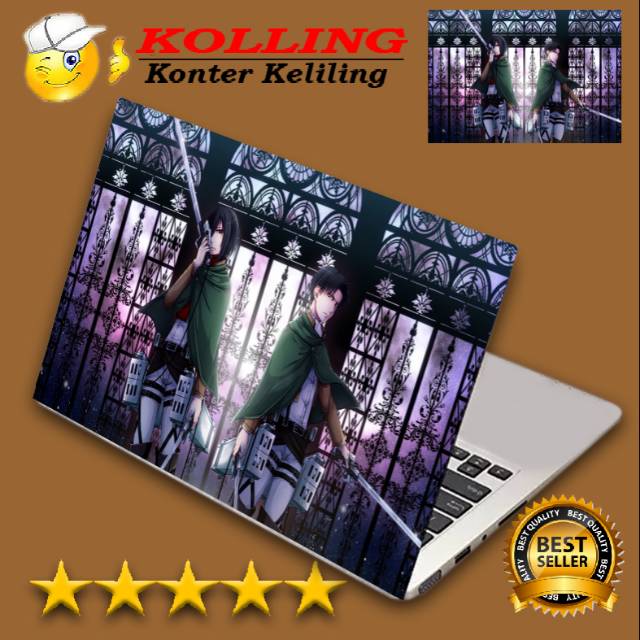 Garskin Laptop anime_aot_pro_fanny Skin Laptop Stiker Laptop