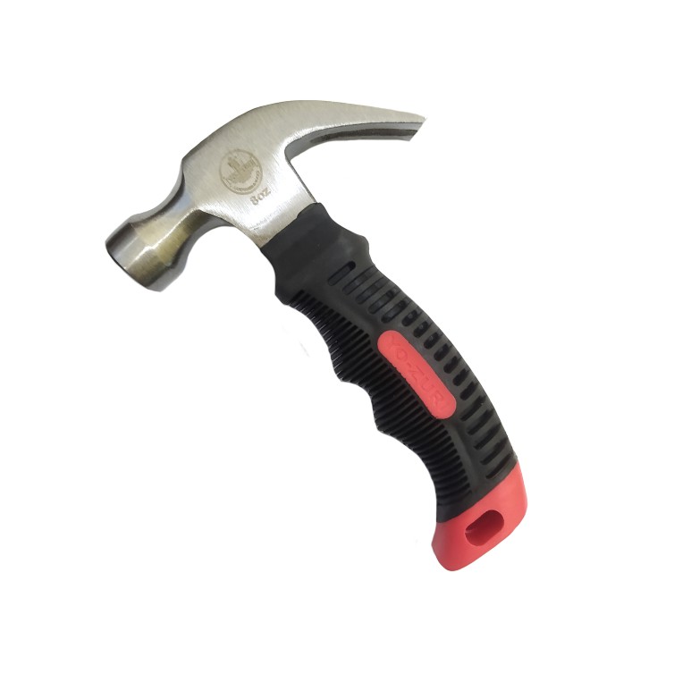 Palu Kambing Mini Cebol Palu Cebol 80 oz Gagang Fiber Karet / Mini Claw Hammer / Martil Mini Palu-4