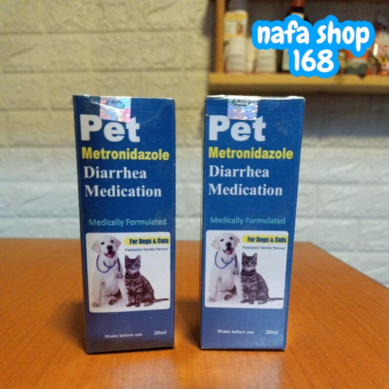 PET METRONIDAZOLE DIARRHEA -Obat Diare Anjing Kucing Kelinci Pencernaan Metronidazol Diarrhea RAID ALL PET