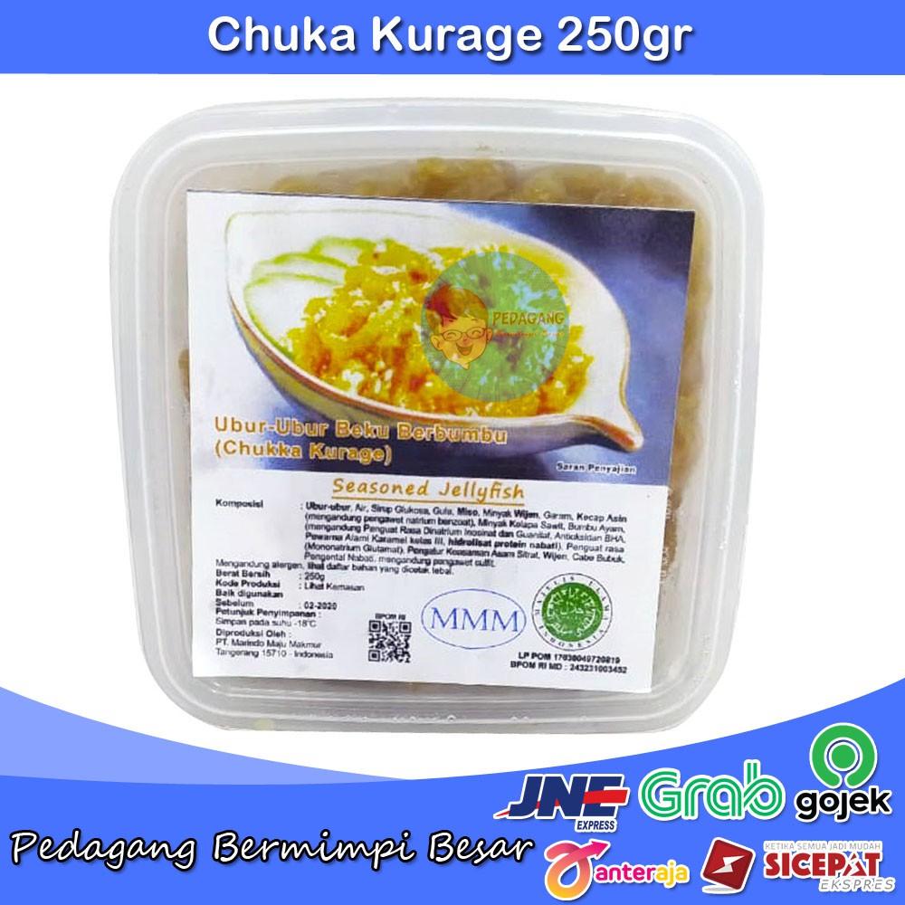 Chuka Kurage Share Size 250gr | Salad Ubur-Ubur | Salad Jellyfish