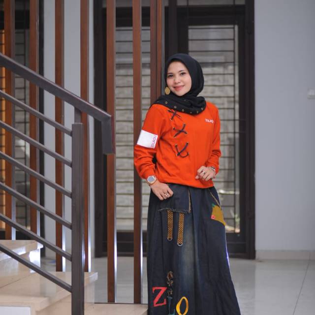 Setelan jeans zolaqu original