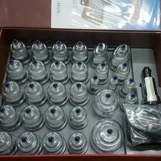 Alat Bekam Sammora isi 30 Premium/ Kop Angin  Sammora 30pre Asli Korea