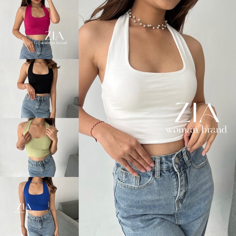NICOLE HALTER TANK TOP KOREA