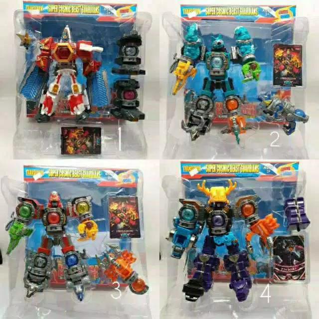 Figure | Mainan Anak Uchusentai Kyuranger Transform