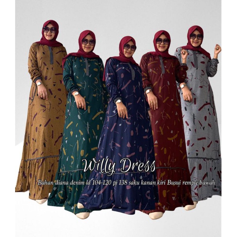 Willy Dress - Gamis