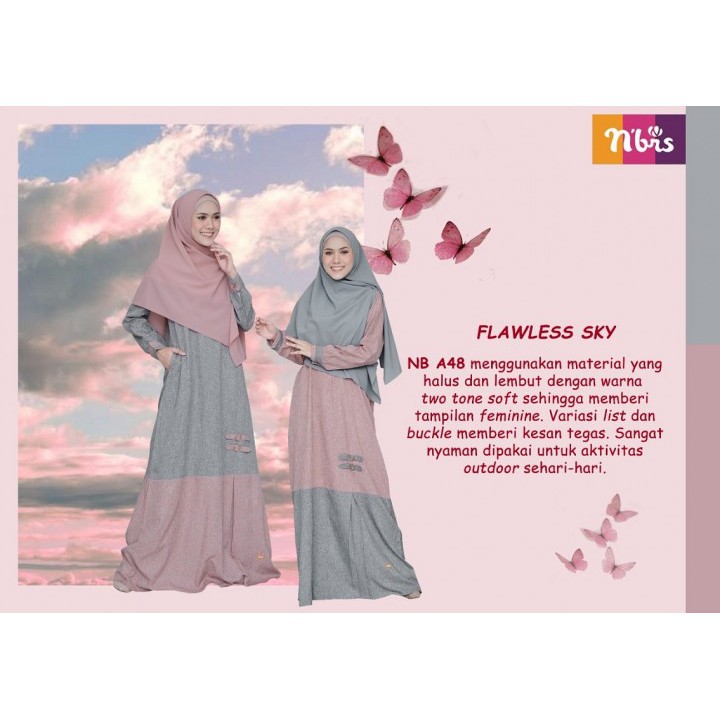 GAMIS DEWASA NIBRAS TERBARU 2020 NB A48