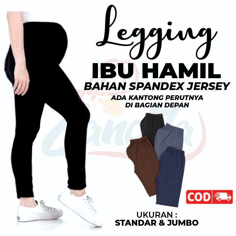 [rumahbayipdg] Legging bunda Hamil  Legging Hamil  standar &amp; jumbo