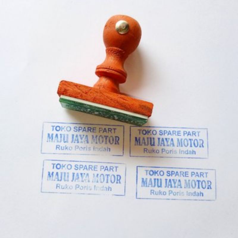 

Stempel kayu Kotak