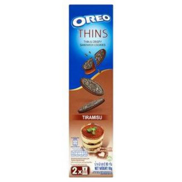 

Oreo thins tiramisu dan vanilla delight