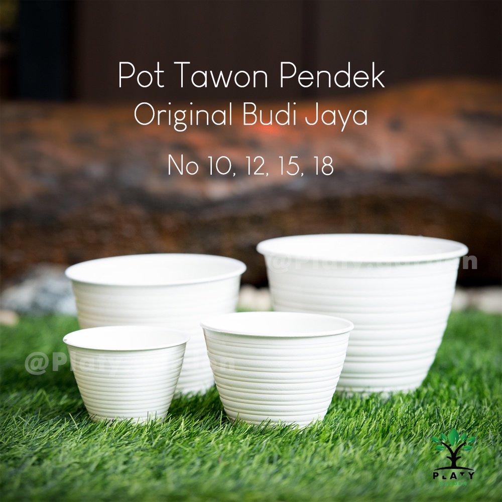 Pot Tawon Original Budi Jaya ukuran. 10, 12, 15, 18 | Pot Bunga