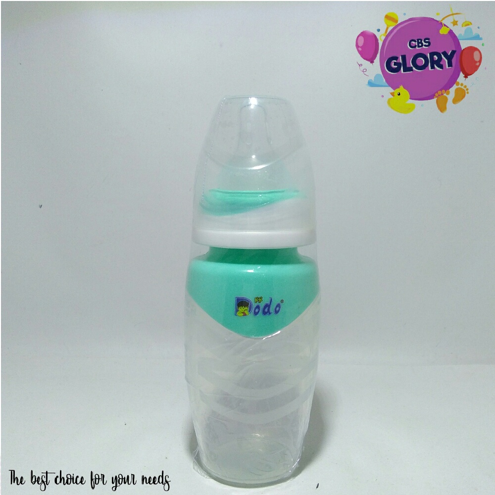 Dodo Silicone Feeding Bottle atau Botol Susu Bayi Bahan Silicone Aman