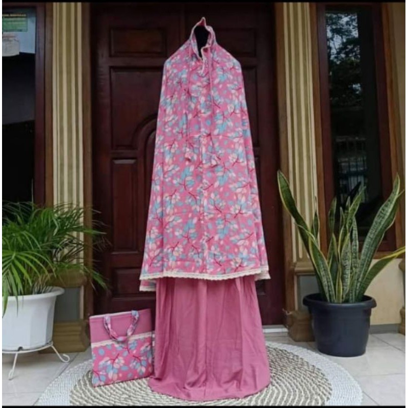 mukena bahan Rayon premium