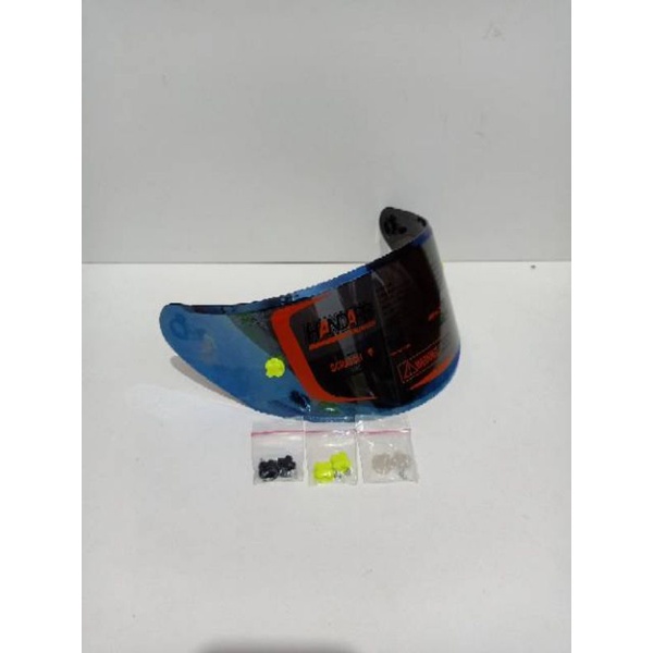 Kaca helm flat visor Nhk Rx9 Gm race pro NHK race pro