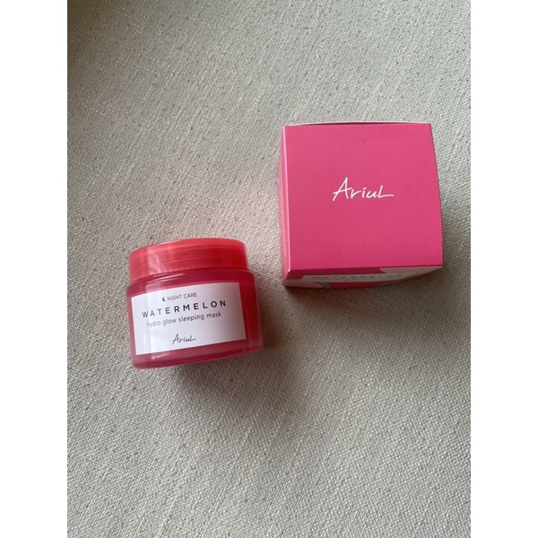 [PRELOVED] ARIUL WATERMELON SLEEPING MASK WITH BOX