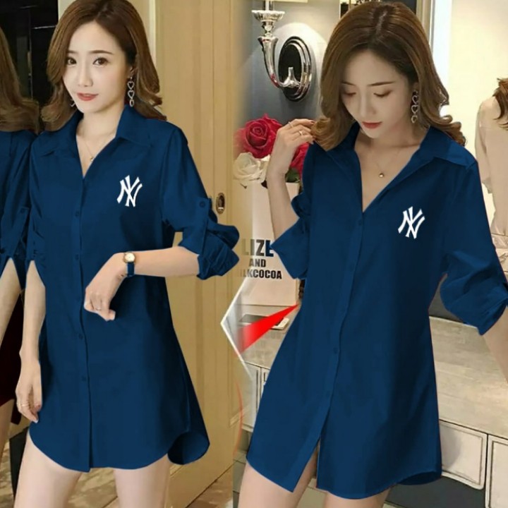 FWG - KEMEJA LONGTOP NEYE / LONGTOP / TUNIK / TUNIK KOREA / TUNIK WANITA / ATASAN / BAJU WANITA