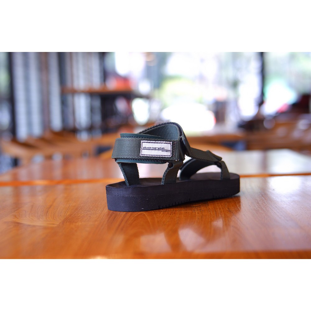 sandal pria wanita kasual volkerfootwear art marco amryblack
