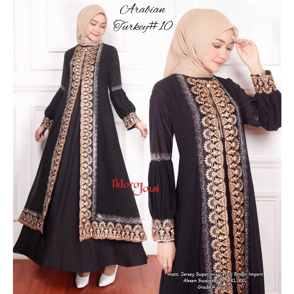 Baju Gamis Arabian Turkey#10