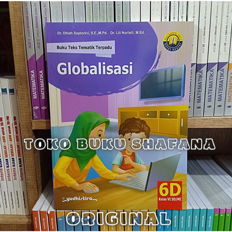 Paket 5 Buku Tematik Terpadu Yudhistira 6A 6B 6C 6D 6E K13 Edisi Revisi Kelas 6 SD ORI