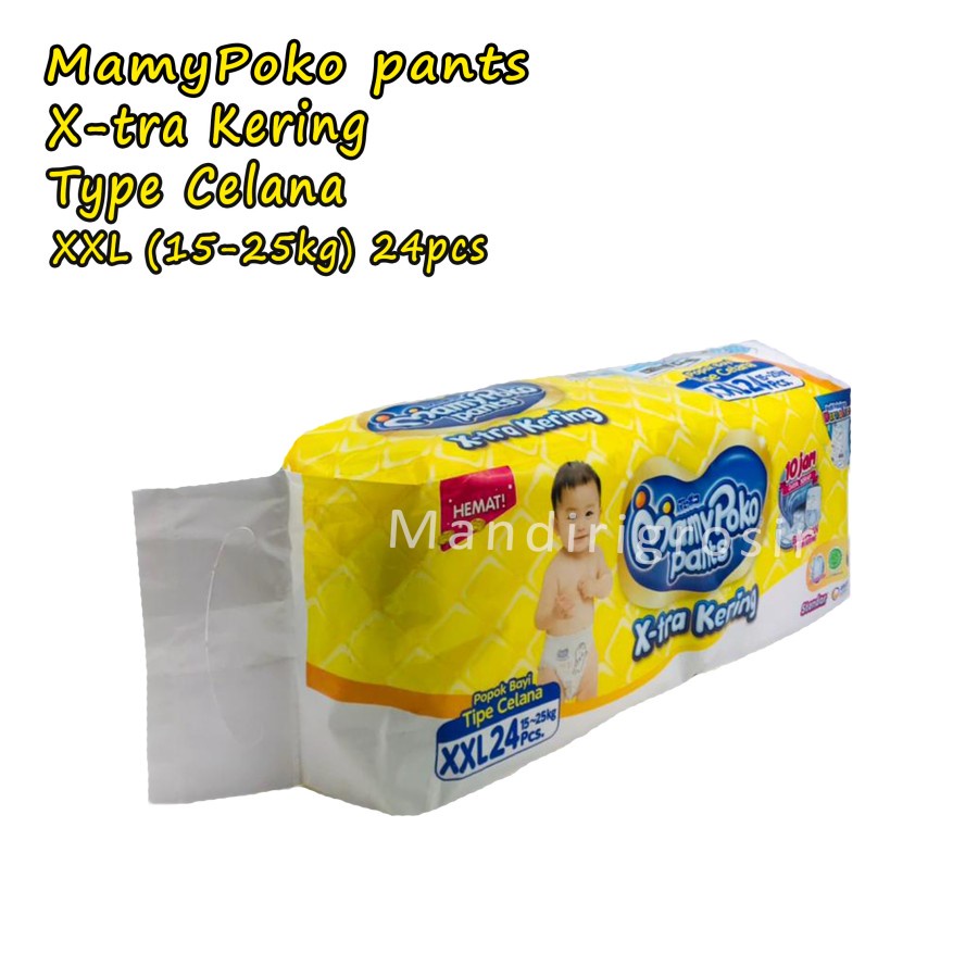 X-tra Kering *Mamy Poko Pants * Pampers XXL * 24pcs