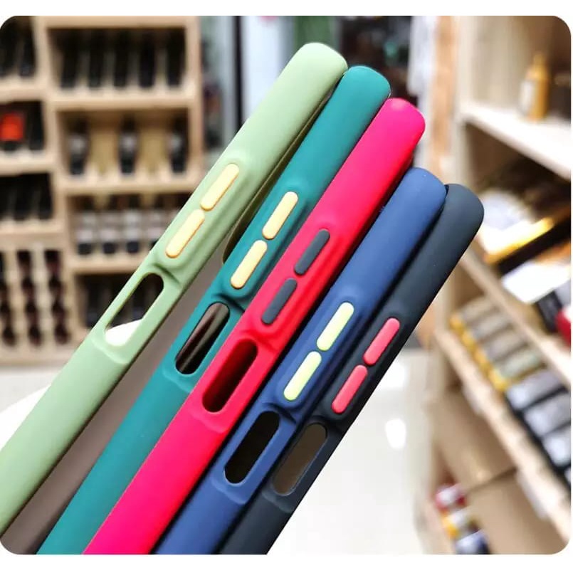 PROMO CASE VIVO Y51 Case Dove Matte Transparan Slim Fuze Macaron Shockproof Casing VIVO Y Series