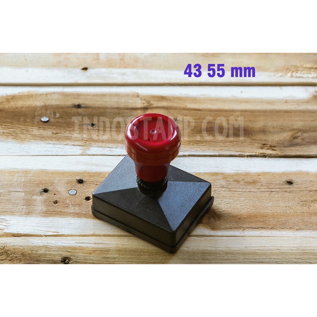 

gagang stempel 4355 flash stamp kotak 43mm 55mm original indostamp