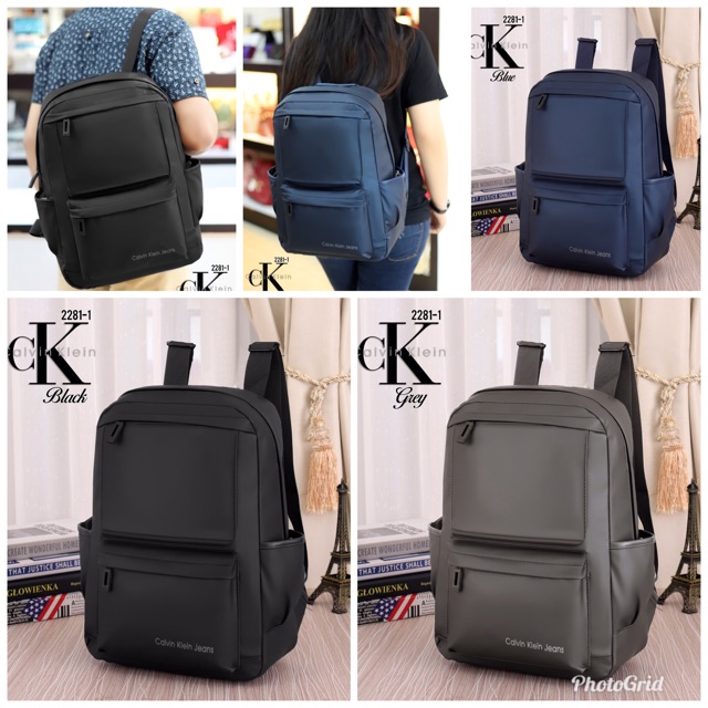 Tas pria tas ransel tas punggung Calvin klein 2281 & 1825