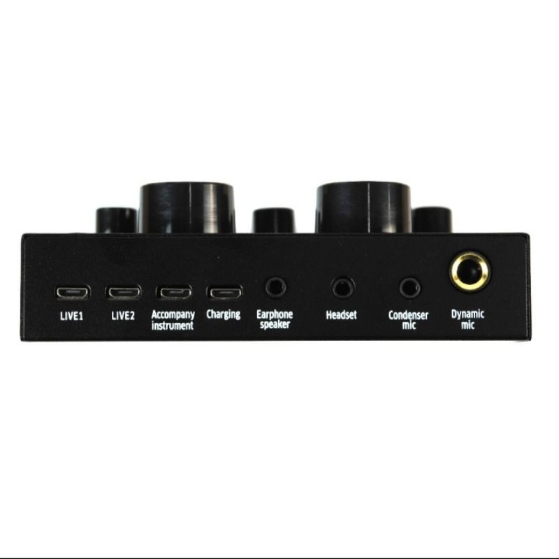 Soundcard Taffstudio V8s Bluetooth Audio USB External Soundcard Live Broadcasting-2