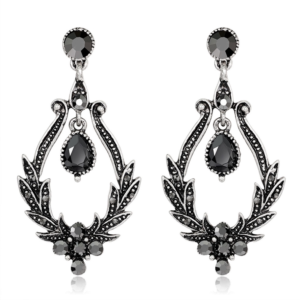 Hu Hu Hu Hu Hu Alat Bantu Pasang Kacamata♡ 1 Pasang Anting Stud Desain Hollow Out Tahan Aus Untuk Dekorasi Telinga