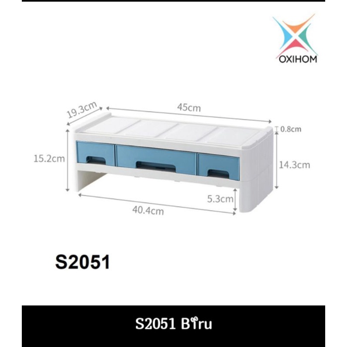 oxihom laci plastik premium