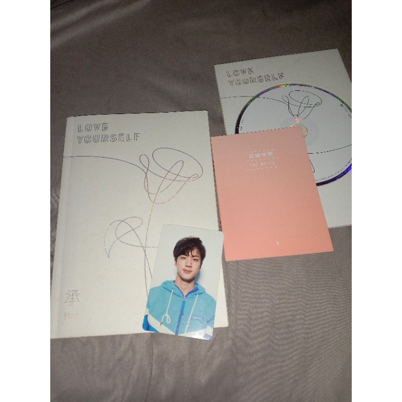 Album photocard bts love yourself her V ver jin