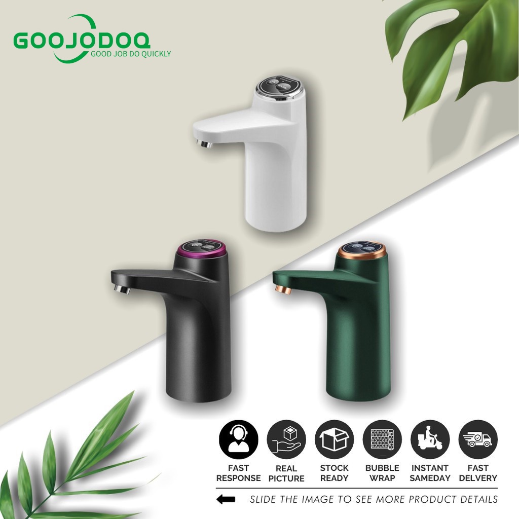 Pompa Galon Elektrik  /  USB Rechargeable Dispenser Air Minum Otomatis Water Pump/Electric Water Dispenser