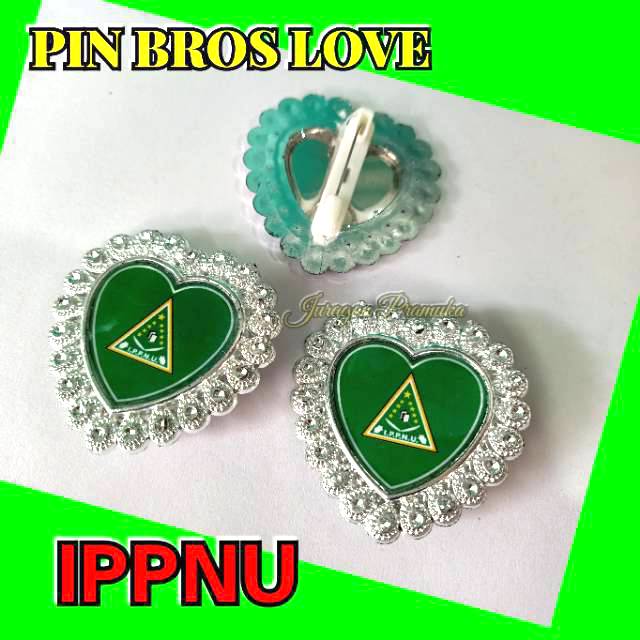 PIN BROS IPPNU LOVE ( NU )