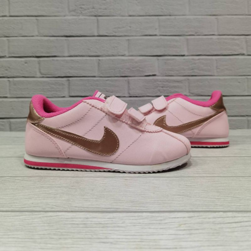Sepatu Anak Nike Crotez Pink Gold Size 21 - 35 Premium Quality
