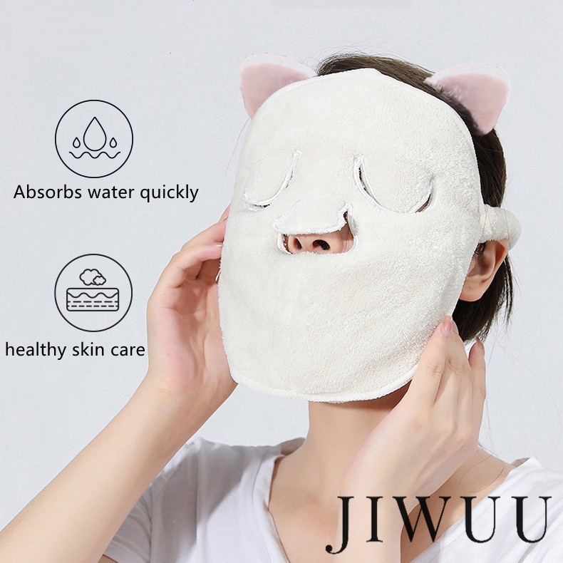 JW0167 - Handuk Wajah / Masker Wajah / Handuk Muka / Handuk Masker / Masker Kain / Pelembab Wajah