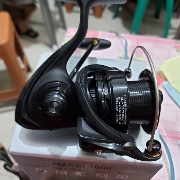 Termurah.. Reel Daiwa Magoi 3000 Power Handel Body Metal Cv