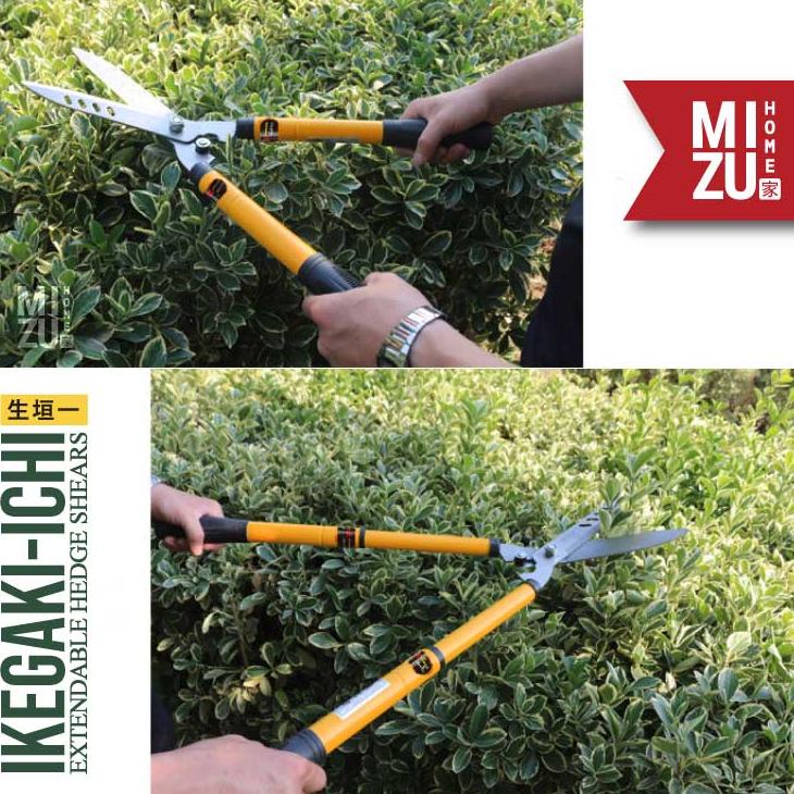New MIZU IKEGAKI-ICHI Hedge Shears Hedge Clippers Gunting Rumput Dahan Pohon Gunting Taman Gunting P