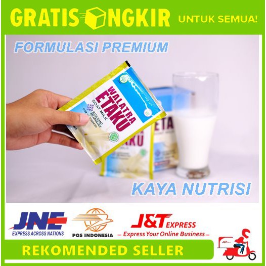 

Walatra Etaku Goat Milk - Susu Kambing Etawa Murni Plus Albumin