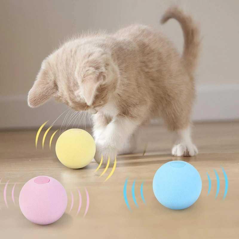 Pet Gravity Mainan Kucing Bola Aroma Catnip Ball Frog Sound - ECT183