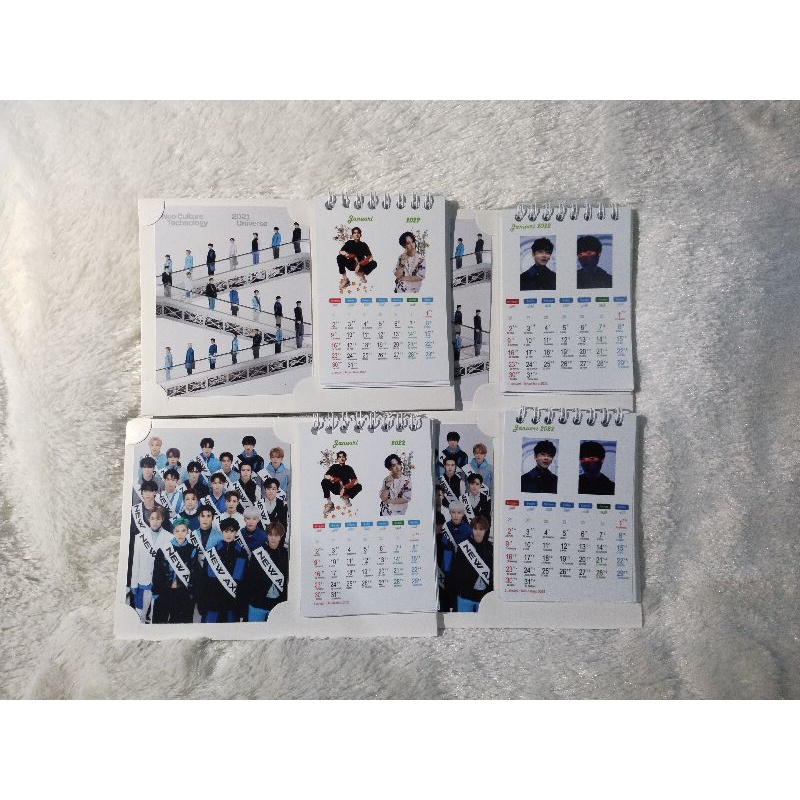 

{READY STOCK} KALENDER MEJA 2022 NCT / KALENDER DUDUK / KALENDER MEJA