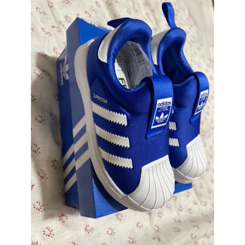 ADIDAS baby/toddler Superstar 360 Blue