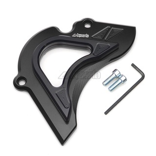 For Yamaha R15 2015 2016 2017 Motorcycle CNC Aluminum Front Sprocket Chain Cover Engine Pelindung Guard Modified Accessory-Black