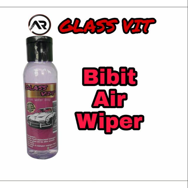 Bibit air wiper mobil/motor efek daun talas