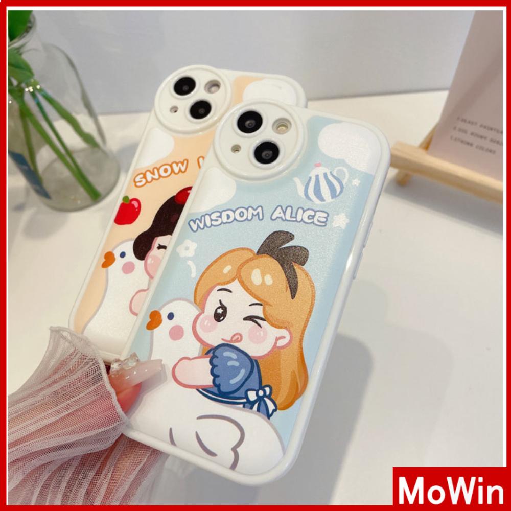 iPhone Case Silicone Soft Case TPU Airbag Shockproof Protection Camera Full Coverage Princess Cute Cartoon Compatible For iPhone 11 Pro Max 13 Pro Max 12 Pro Max 7Plus xr XS Max