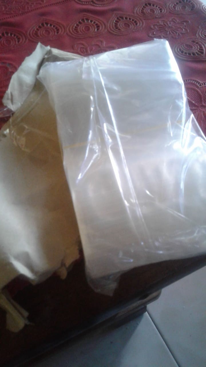 Isi 100 Pcs Plastik Klip Clear Flat 12x20 Cm | Plastik Ziplock|kemasan Packaging