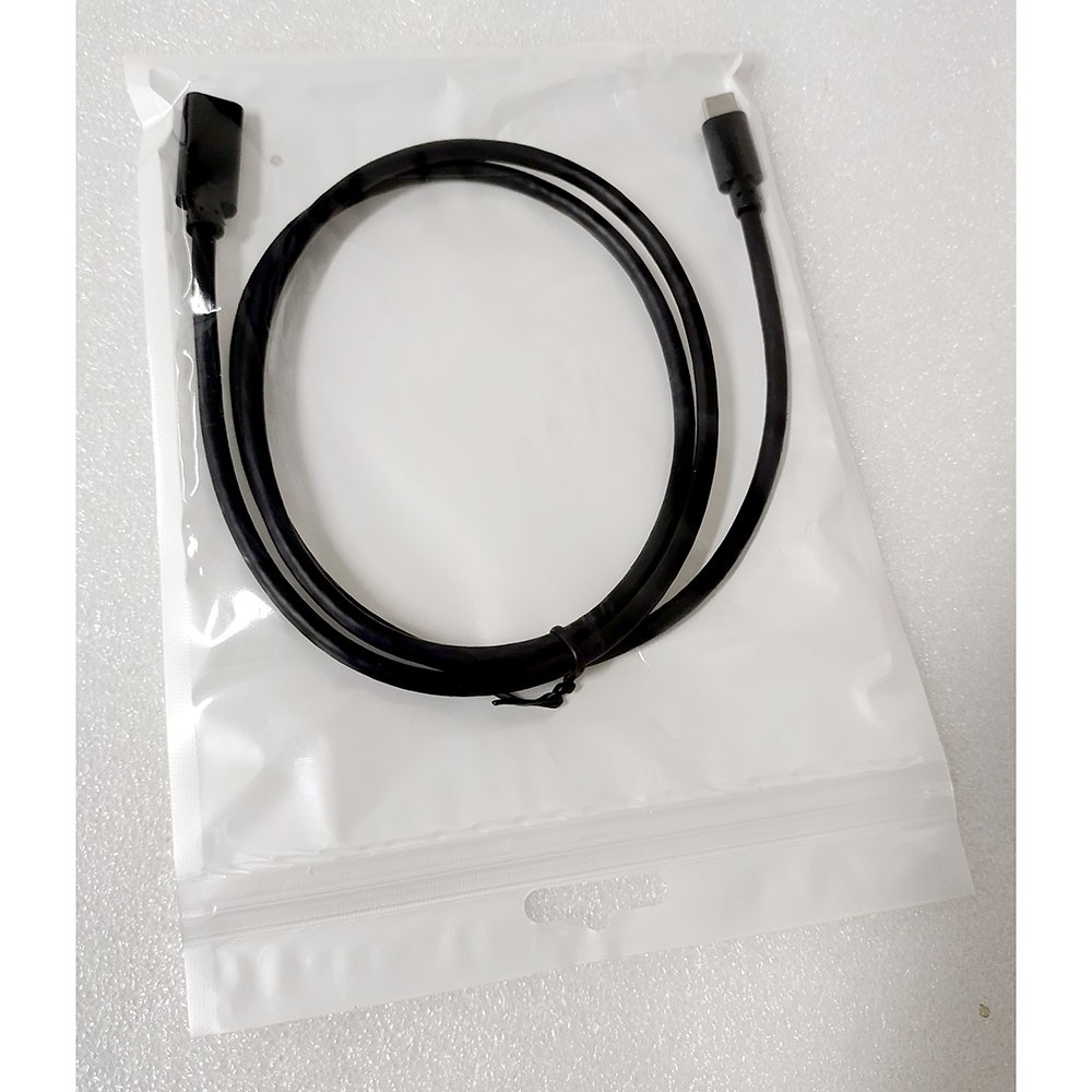 Kabel Ekstension USB Type C Male ke USB Type C Female 1 Meter - OMUABHBK Black