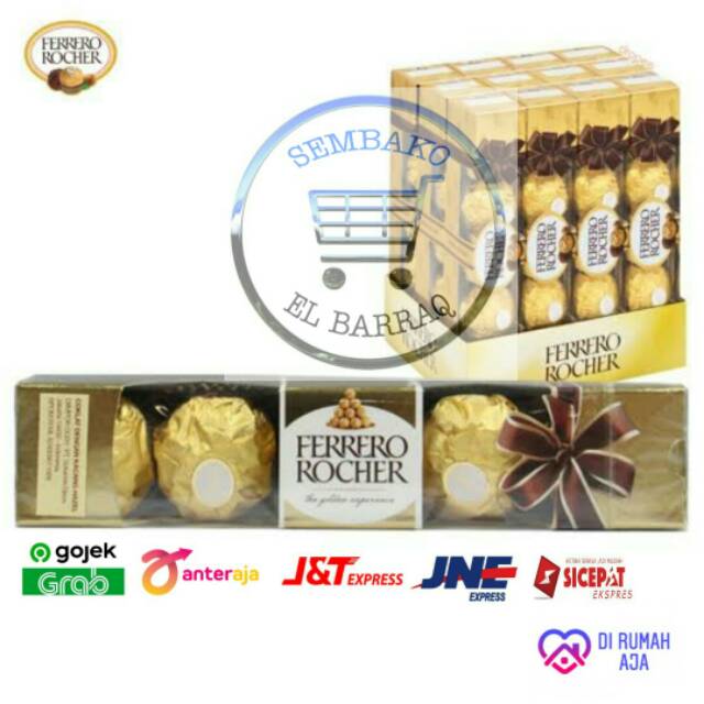 

Ferrero Rocher Chocolate T-5 60g Box