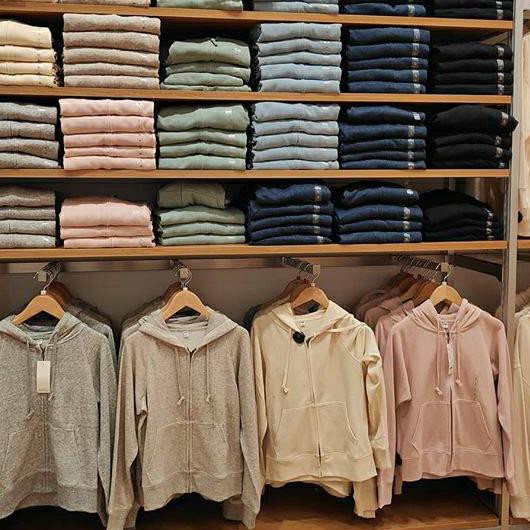 ✥ Jaket Wanita Sweat Hoodie Resleting Sale Uniqlo ♛