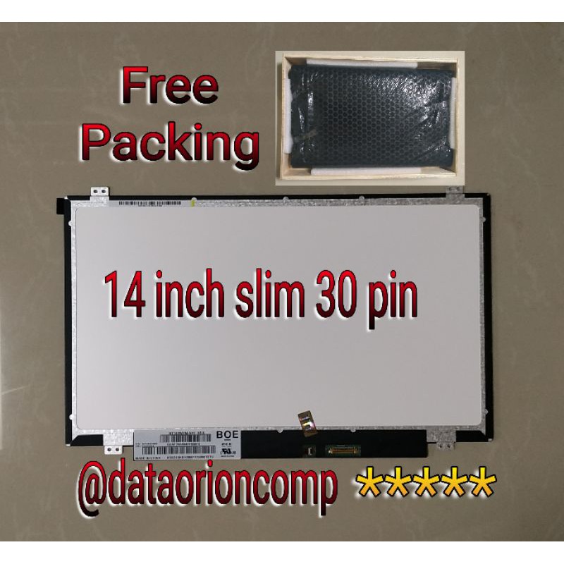 Lcd led asus X455L X455LA X455LB X455LD X455LF X455LJ X455LN 14.0 14 inch slim 30 pin